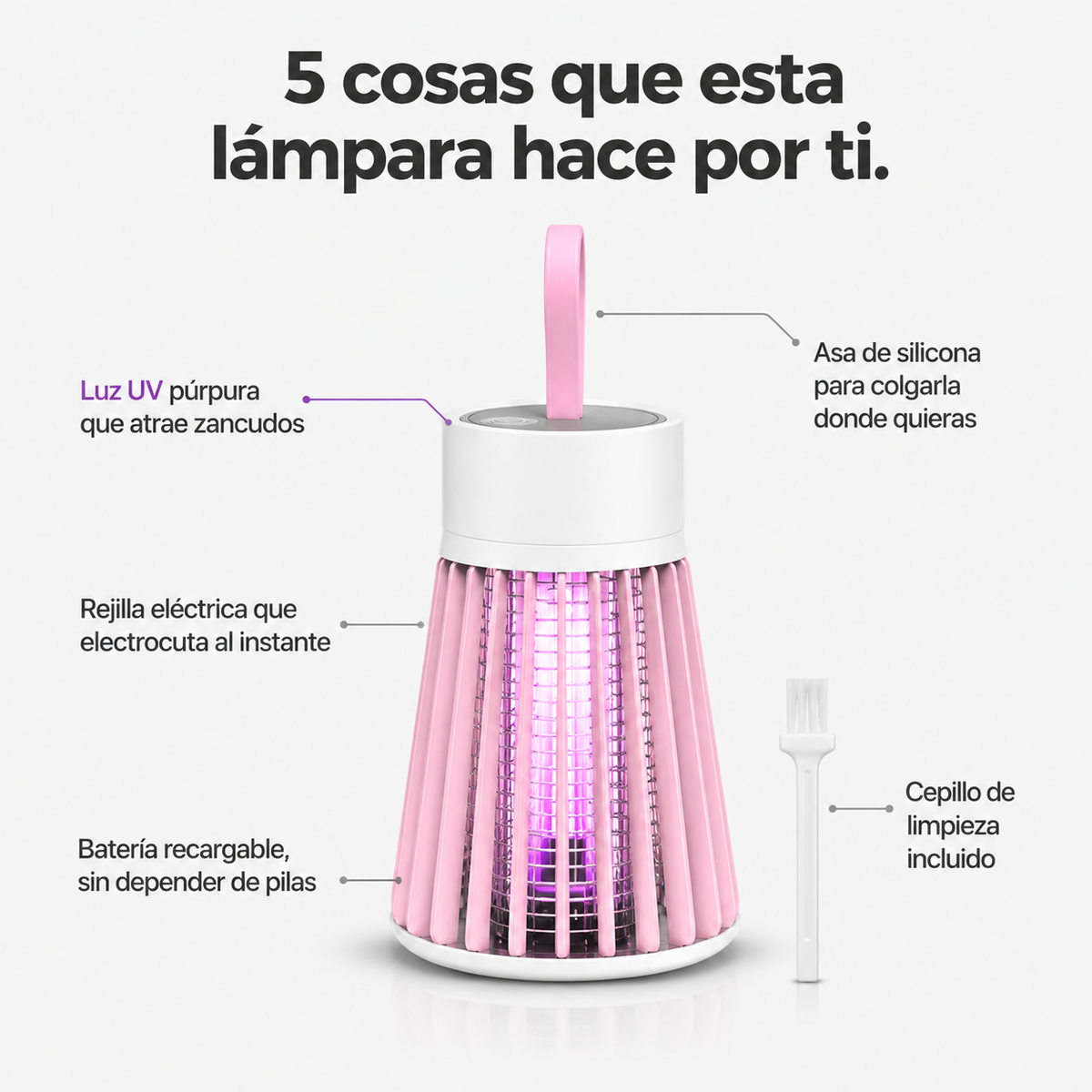 Repelente Eletronico Con Lampara - ID25350 — vista 3