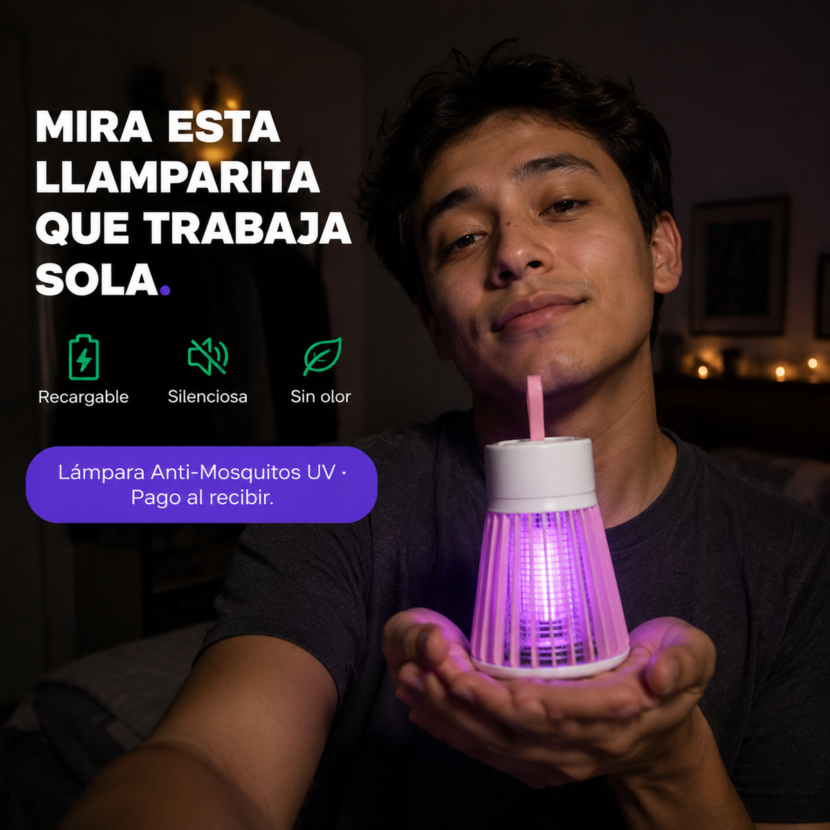 Repelente Eletronico Con Lampara - ID25350 — vista 6